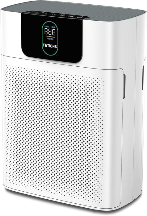 FT5000 Air Purifiers for Home Large Room, With Quiet Air Cleaner Remove Smoke, Dust