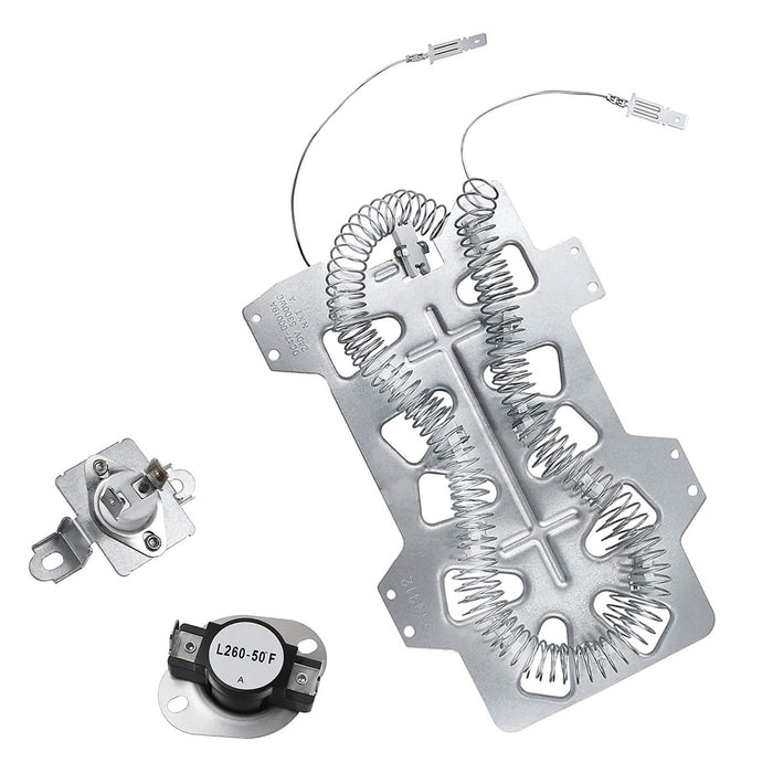 DC47-00019A Dryer Heating Element DC47-00018A & DC96-00887A Thermostat/Fuse