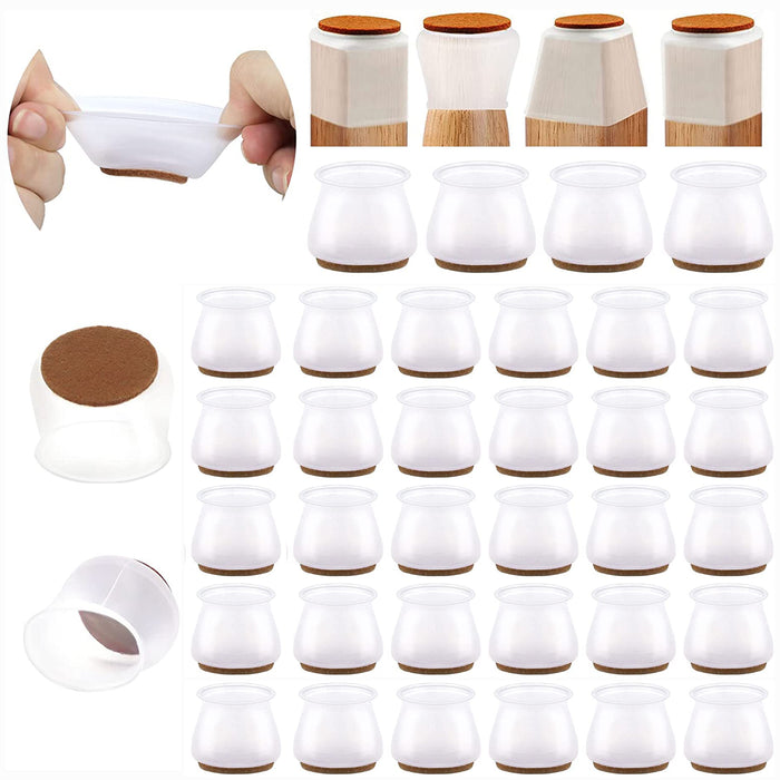 Chair Leg Protector for Hardwood Floors to Prevent Scratches and Noise