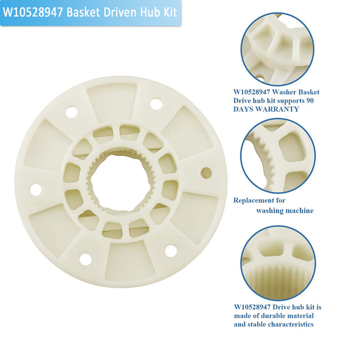 W10528947 Washing Machine Basket Driven Hub Kit Replacement