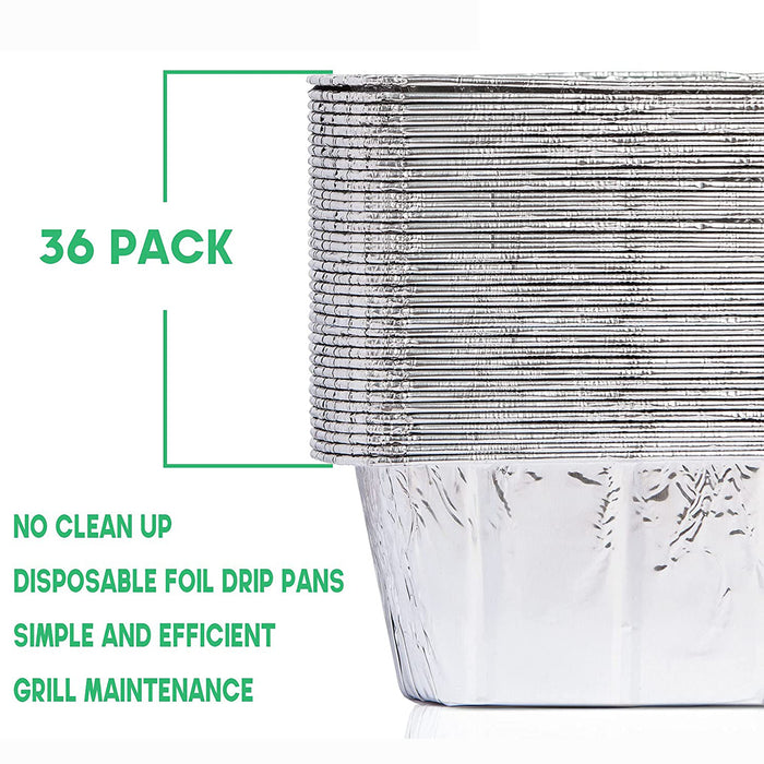 Aluminum Drip Pan Liners Compatible with Blackstone Griddle Grease Cup Liners