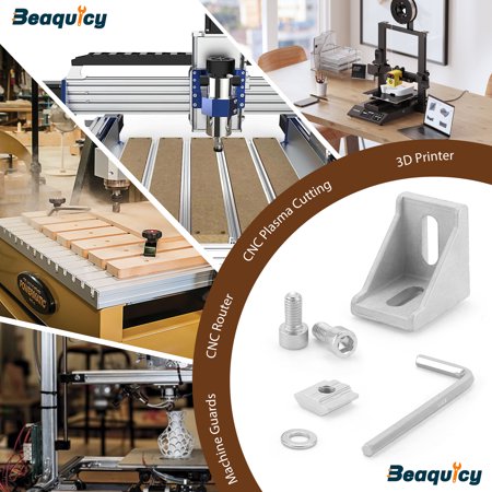 Beaquicy silver aluminum extrusion connector kit - image 1