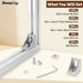 Beaquicy silver aluminum extrusion connector kit - image 3