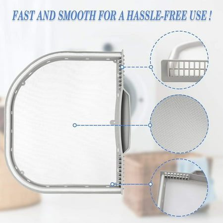 Beaquicy Lint Filter Screen Dryer Lint Trap Replacement for LG Dryer - 2