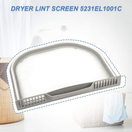 Beaquicy Lint Filter Screen Dryer Lint Trap Replacement for LG Dryer - 4