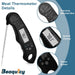 Beaquicy  Instant Read Meat Thermometer Waterproof with Magnet,and Stainless Steel Probe for Kitchen Cooking - 6