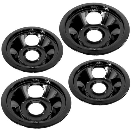 Beaquicy Non-stick Porcelain Drip Pan Bowls for Electric Range Stovetop Burner - 1