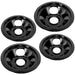 Beaquicy Non-stick Porcelain Drip Pan Bowls for Electric Range Stovetop Burner - 1