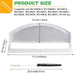 Beaquicy WE18X25100 Dryer Lint Filter Replacement Screen Mesh for GE Dryers - 3
