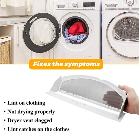 Beaquicy WE18X25100 Dryer Lint Filter Replacement Screen Mesh for GE Dryers - 5
