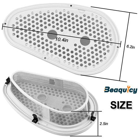 Beaquicy W10828351 Dryer Lint Filter Screen Replacement for Whirlpool Dryer 8531964 - 4