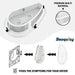 Beaquicy W10828351 Dryer Lint Filter Screen Replacement for Whirlpool Dryer 8531964 - 6