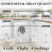 Beaquicy W10780048 Washer Suspension Rod Kit Replacement for Whirlpool Washing Machine - 7