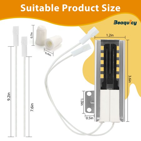 Beaquicy DG94-01012A Oven Igniter Replacement Compatible for DG94-01012A - 1