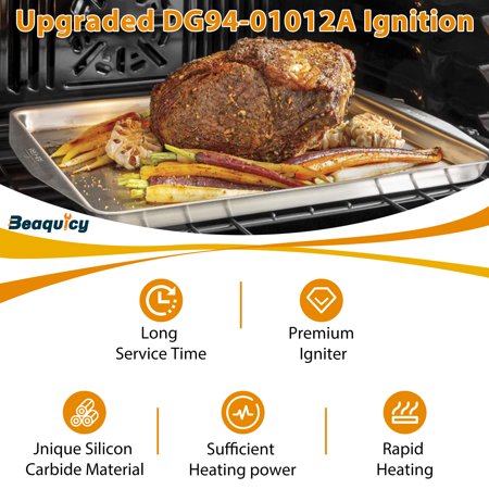 Beaquicy DG94-01012A Oven Igniter Replacement Compatible for DG94-01012A - 2