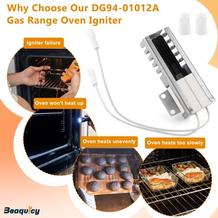Beaquicy DG94-01012A Oven Igniter Replacement Compatible for DG94-01012A - 7