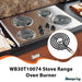 Beaquicy WB30T10078 Electric Range Surface Burner 4 Turn 6" Surface Element for WB30X24401, WB30T10111 - 4