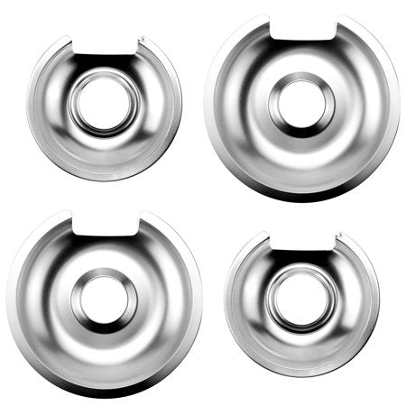 Beaquicy 715877 and 715878 Replacement Range Cooktop Drip Pans for Electric Surface Burner - 10