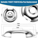 Beaquicy 715877 and 715878 Replacement Range Cooktop Drip Pans for Electric Surface Burner - 7