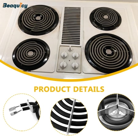 Beaquicy WB30M1 Range 6" Large Surface Burner Element 5 Turns Electric Stove Range Burner - 3