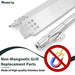 Beaquicy Cooking Grid Heat Plate Grill Replacement Parts 720-0830H,720-0888,720-0888N 304 Stainless Steel Grill Burner Tubes for Home Depot - 4