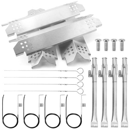 Beaquicy Cooking Grid Heat Plate Grill Replacement Parts 720-0830H,720-0888,720-0888N 304 Stainless Steel Grill Burner Tubes for Home Depot - 8