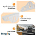 Beaquicy Stainless Steel Stove Gap Cover for Kitchen Heat Resistant Stove Counter Guard Cover,2 Pack - 1