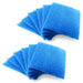 Beaquicy Polyester Dryer Ventilation Filters 12 Pack - Easy Fit, Durable, High-Performance - 5