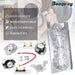 Beaquicy Dryer Heating Element with Thermal Fuse Kit for Dryers - 4
