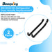 Beaquicy Refrigerator Door Handle for GE WR12X11008 Replacement - 7
