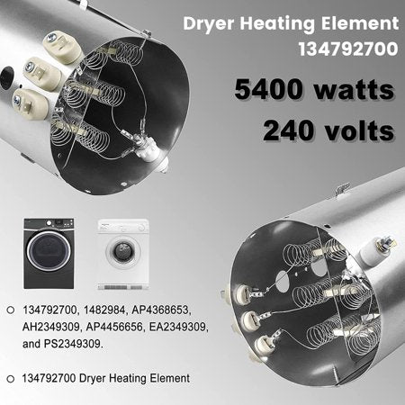 Beaquicy 134792700 Heating Element for Dryer, Heavy Duty Dryer Heating Element - 5