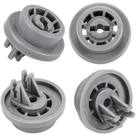 Beaquicy Dishwasher Lower Rack Roller Wheels Replacement for 2002711 - 1