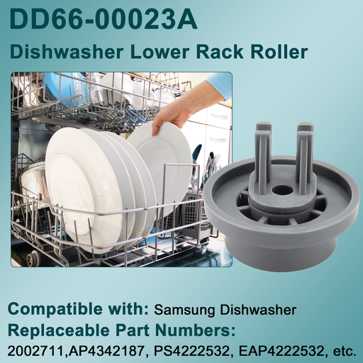 Beaquicy Dishwasher Lower Rack Roller Wheels Replacement for 2002711 - 2