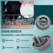 Beaquicy Dishwasher Lower Rack Roller Wheels Replacement for 2002711 - 4