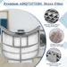 Beaquicy ADQ73373201 Dryer Lint Filter Assembly for ADQ733732 Dryer Lint Screen Replacement with Brush - 7