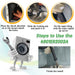 Beaquicy Shock Absorber for LG Washer - OEM 383EER3001G, 4901ER2003A, Vibration & Noise Reduction - 6