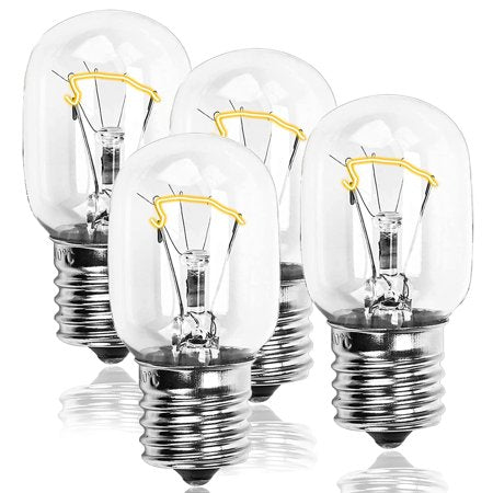 Beaquicy Hood Appliance Replacement Light Bulb for Whirlpool Microwave E17 Base 125V 40W - 1