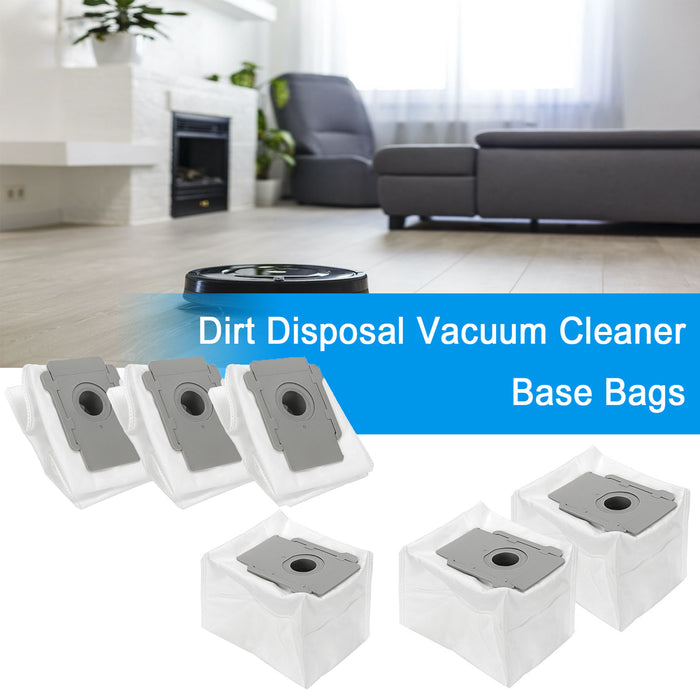 3pcs Vacuum Bags Automatic Dirt Disposal Bags for iRobot Roomba i7 i6 Clean  Base
