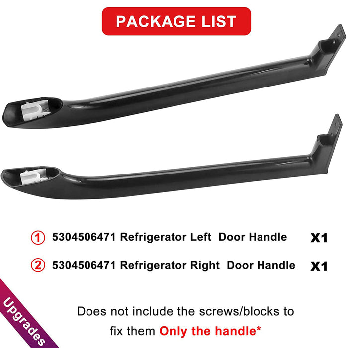 5304506471 Refrigerator Door Handle Set