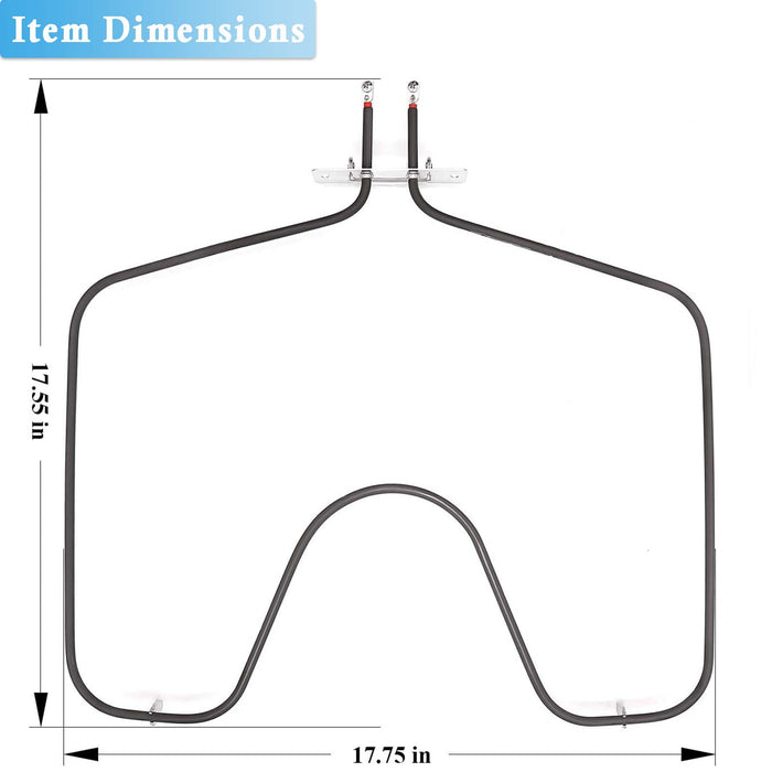 WB44X5082 Oven Bake Element Replacement for RP44X5082 WB44X10003