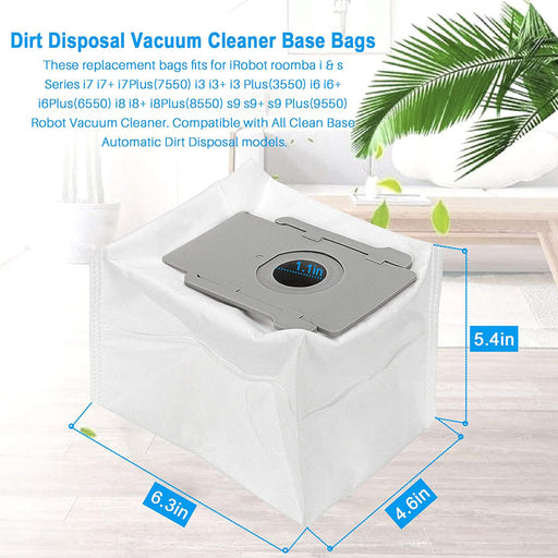 i7 Dirt Bags Replacement for iRobot Roomba Dirt Disposal Bags — Homeallin