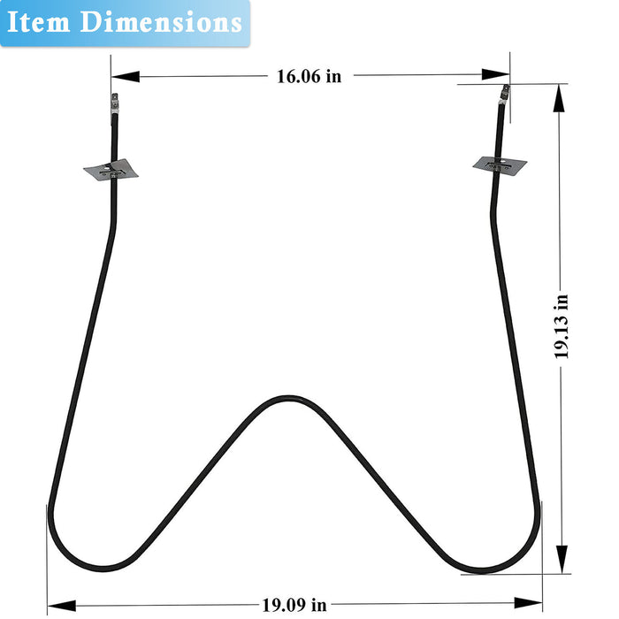 316075104 Oven Bake Element 1950/2600 Watts, 240 Volts for Range Oven