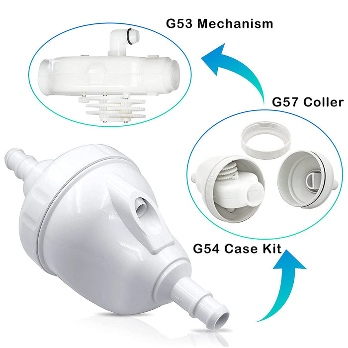 G52 Backup Valve Replacement Kit for Automatic Pressure-Side Pool Cleaner