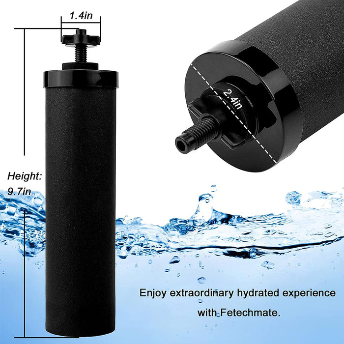 BB9-2 Water Filter Replacement Purification Elements for Black Gravity Filter System
