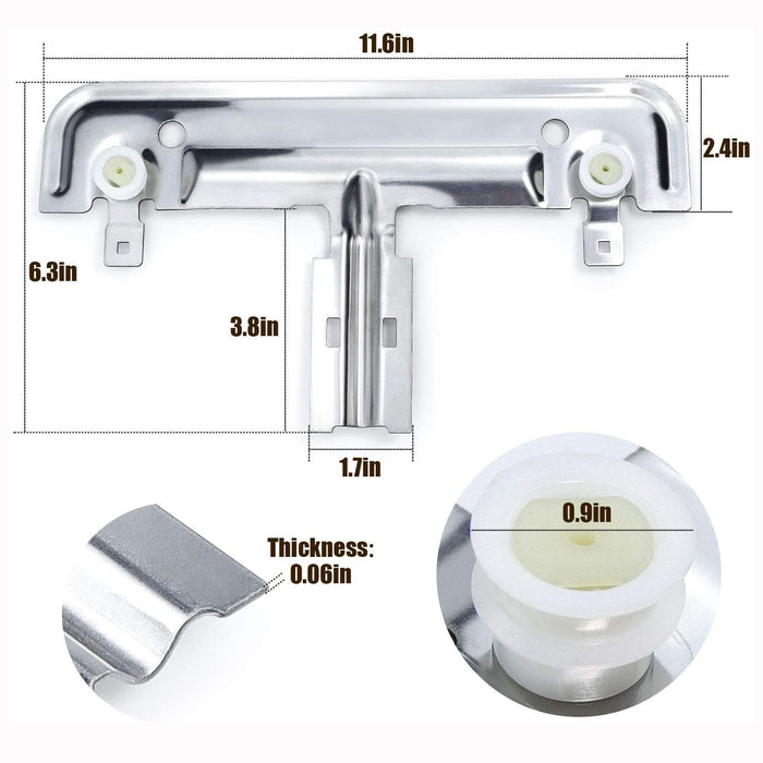 W10712394 Dishwasher Upper Rack Adjuster Metal Kit