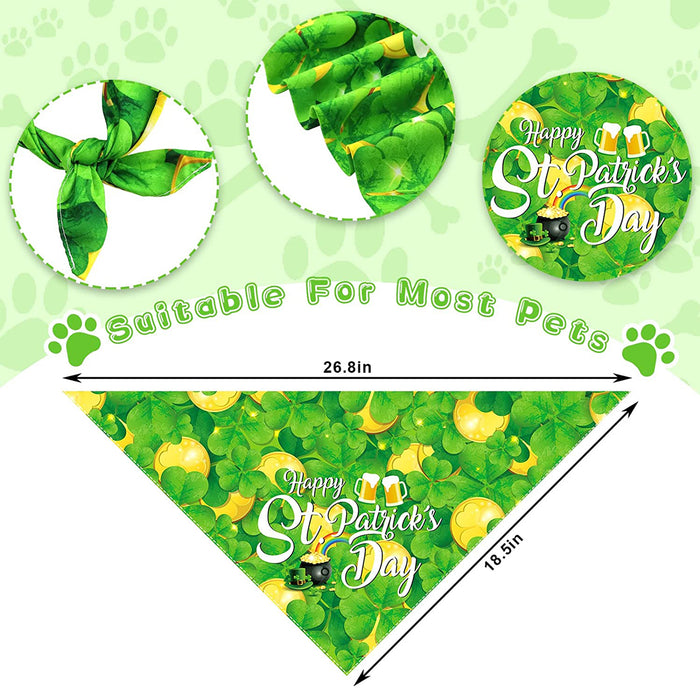 Triangle Holidays Pet Dog Scarfs for Small or Medium Dogs