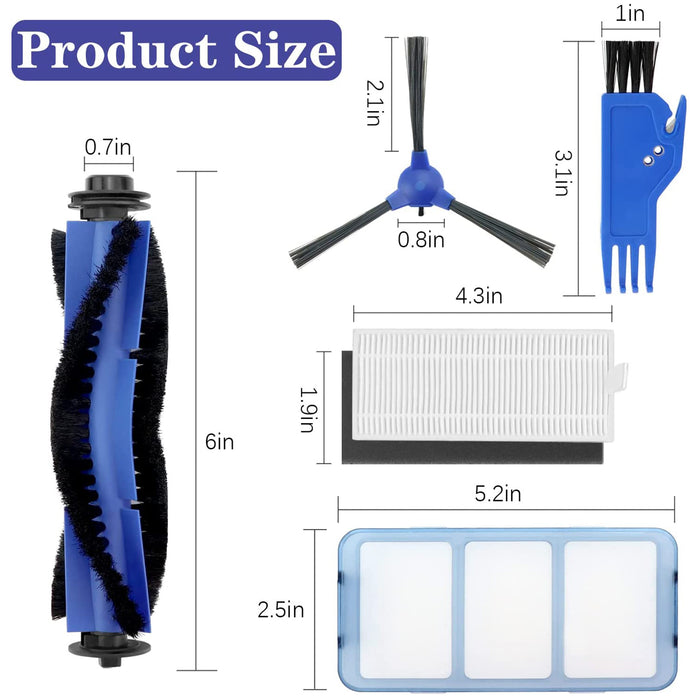 RoboVac Replacement Kit for Eufy RoboVac 11S 15C 30 30C 12 35C Robotic Vacuum Cleaner