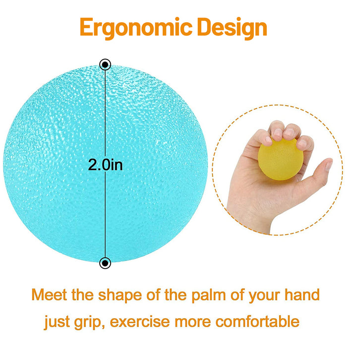 Elastic Stress Ball Squeeze Toy to Relieve Anxiety and Sensory Stress