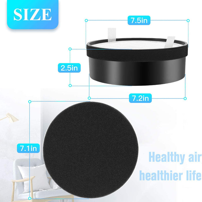 Air Purifier True HEPA Replacement Filter LV-H132 LV-H132-RF