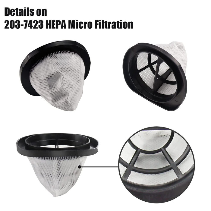 203-7423 Replacement Filter for 3-in-1 Stick Vac 38B1